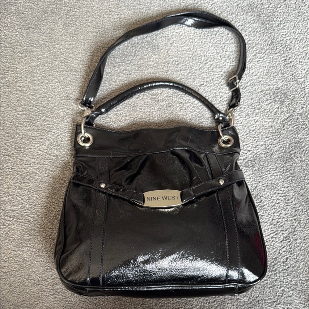 NWOT - Nine West Convertible Bag! Crossbody/Shoulder Strap. Black.
